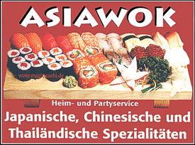 Speisekarte von Asia-Wok Sushi in 85521 Ottobrunn anzeigen