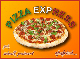 Speisekarte von Pizza Express in 86447 Aindling anzeigen