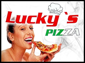 Speisekarte von Lucky`s Pizza & Kiosk in 47803 Krefeld anzeigen