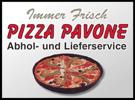 Speisekarte von Pizza Pavone in 71384 Weinstadt anzeigen