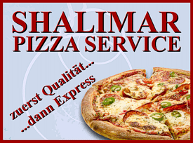 Speisekarte von Shalimar Pizza Service in 86438 Kissing anzeigen